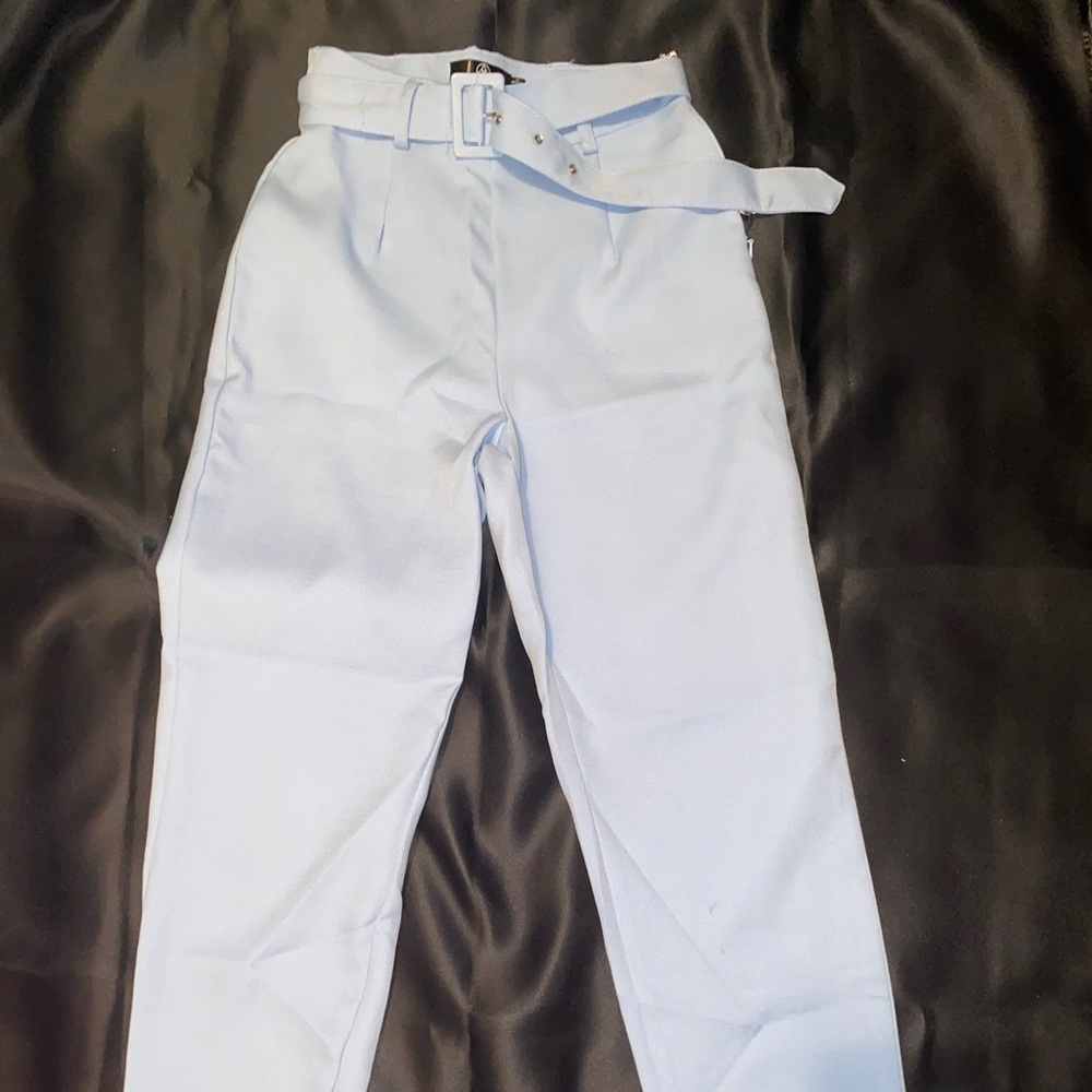 Baby blue pants